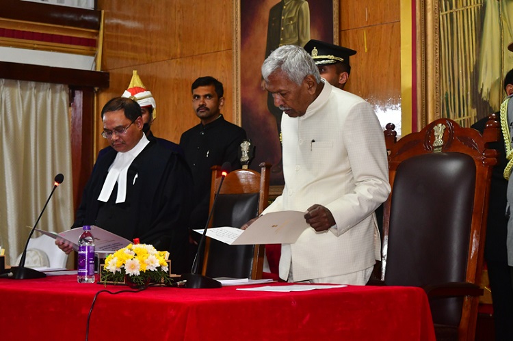 Swearing in Ceremony of Hon'ble Governor of Meghalaya at Raj Bhavan, Shillong
